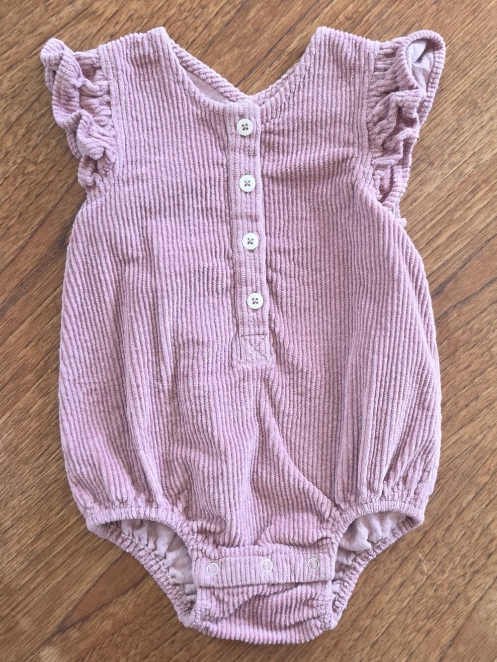 Kate Quinn Corduroy Bubble Romper